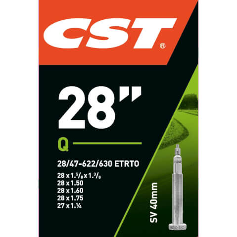 CST fiets binnenband 28x 1 1 3/8 frans ventiel 40mm - Fietsbanden.com